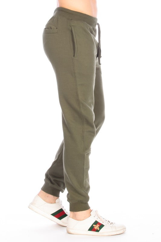 Fleece Sweatpants Olive