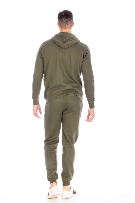 Fleece Sweatpants Olive