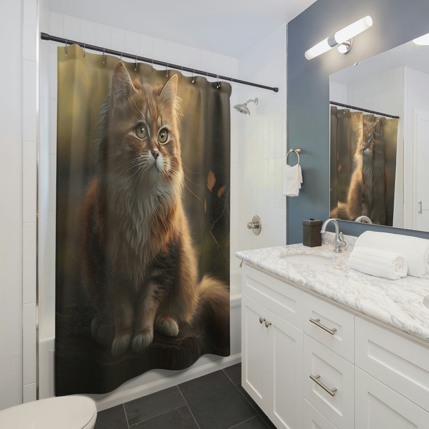 Cat Shower Curtain