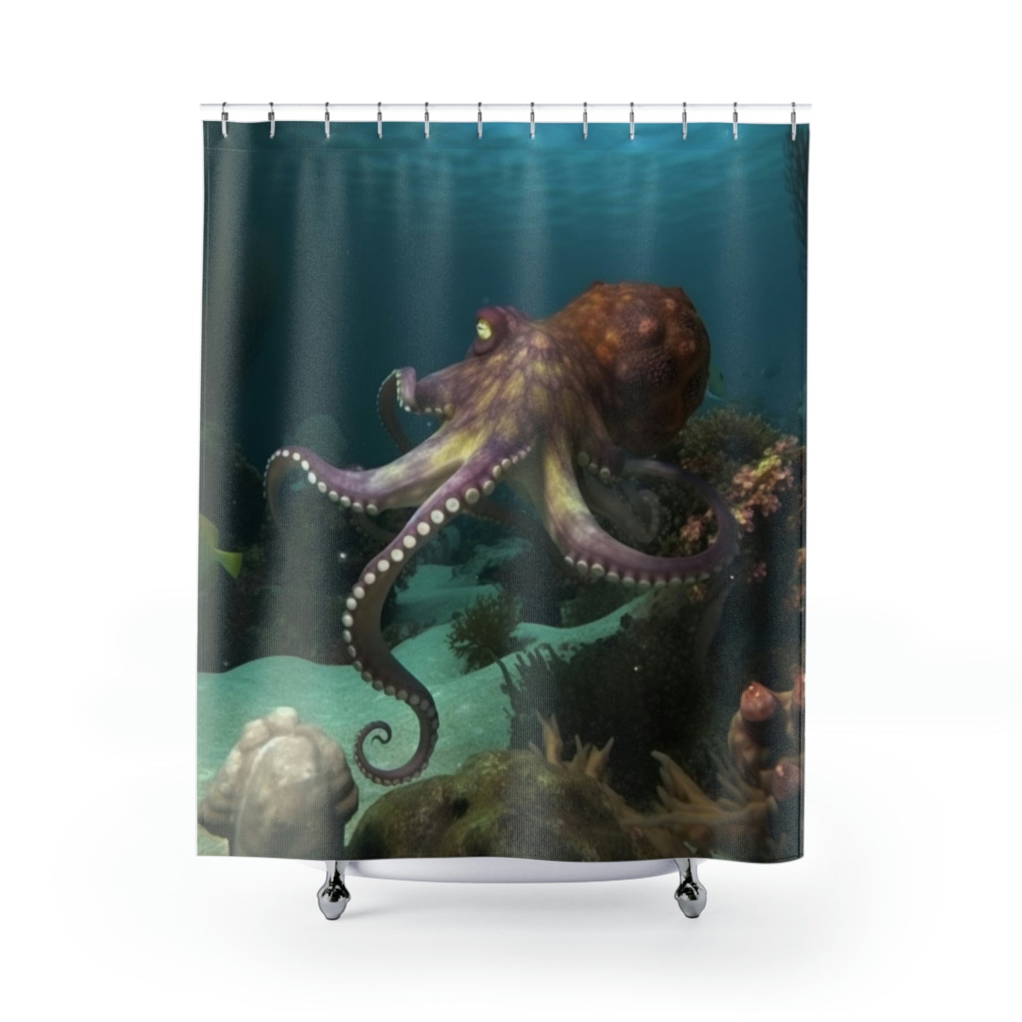 Octopus Shower Curtain