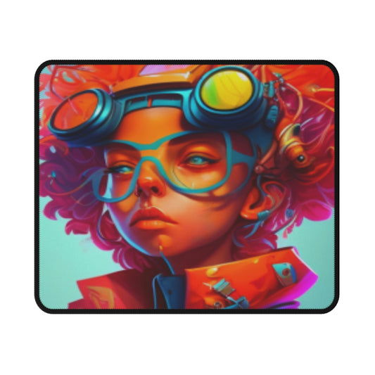 Non-Slip Mouse Pad - Futuristic Artist