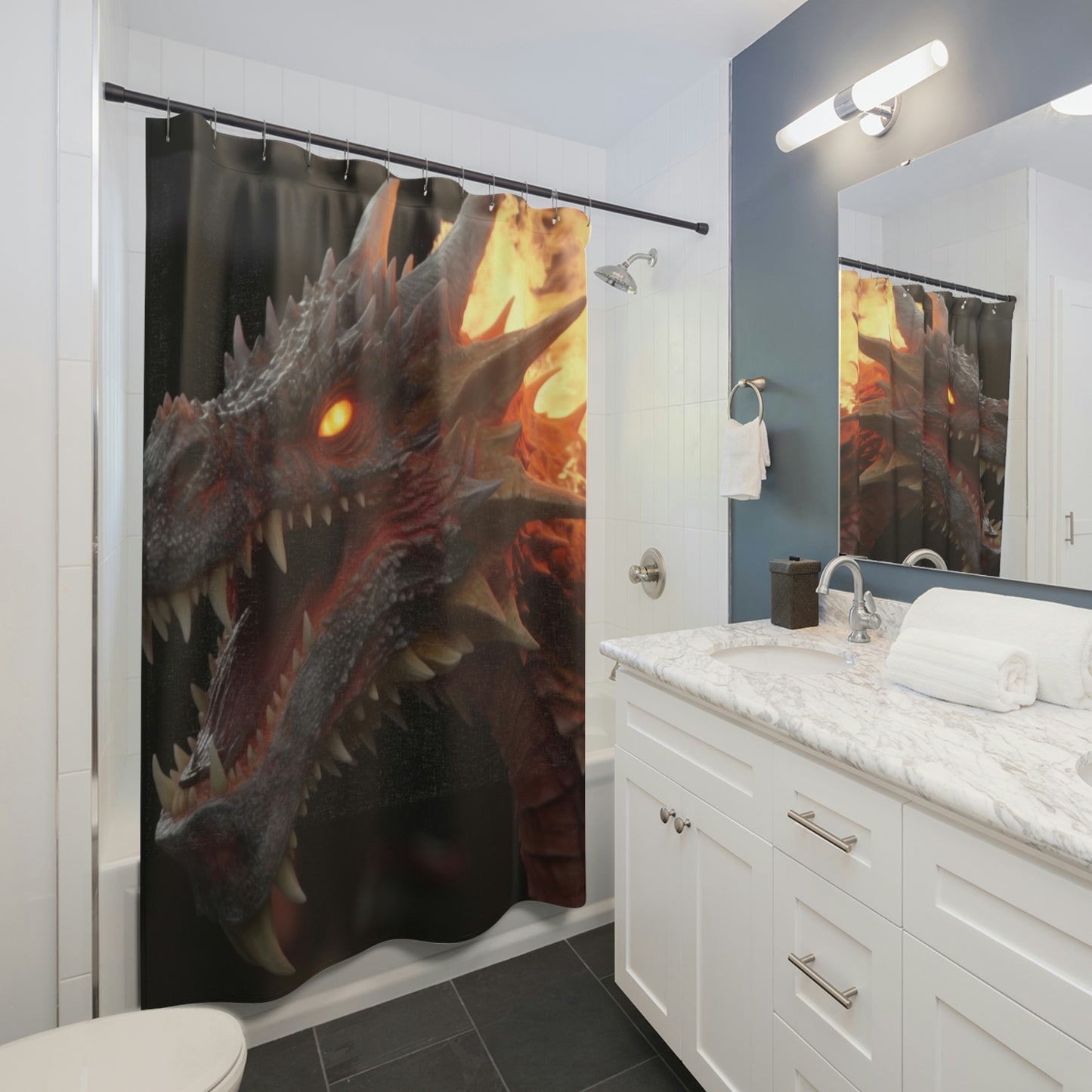 Dragon Shower Curtain