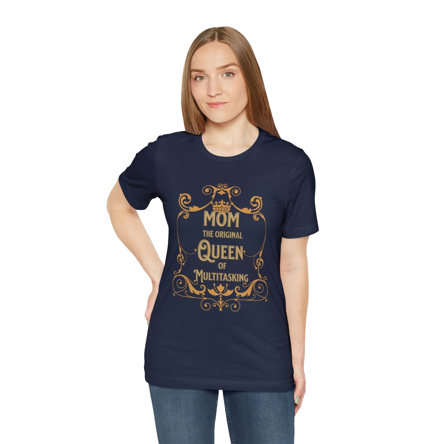 Women's Softstyle Tee,  Mom the Original Queen of Multitasking, Gift for Mom, Mother's Day T-Shirt