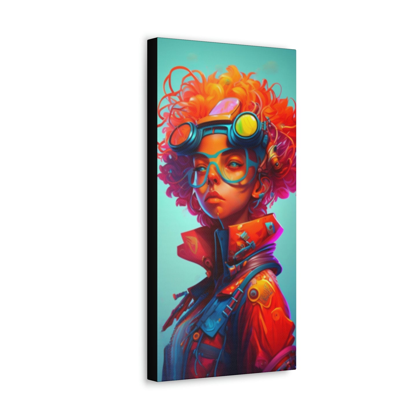 Futuristic Artist- Canvas