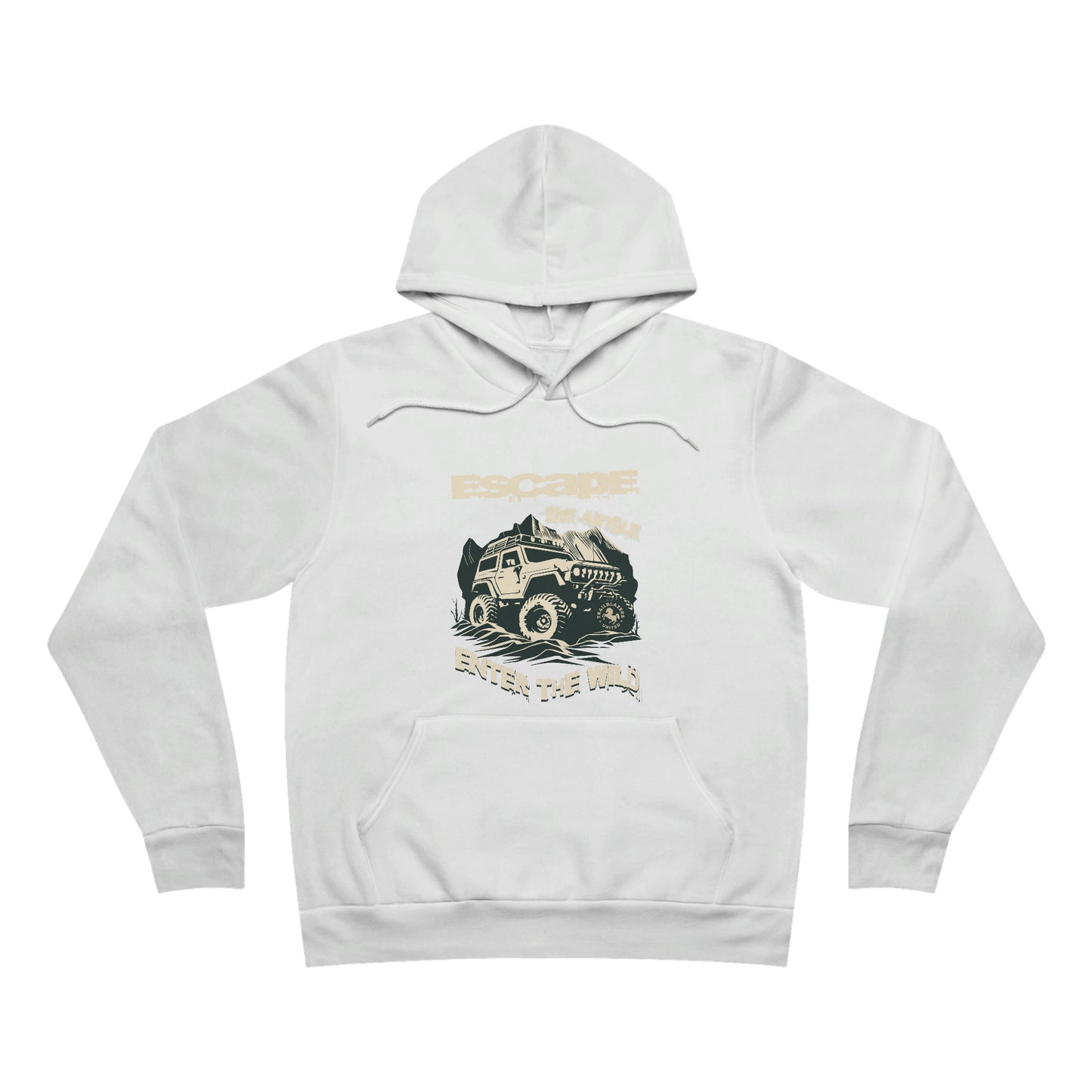 Unisex Heavy Blend Hooded Sweatshirt, Escape The Jungle Enter the Wild