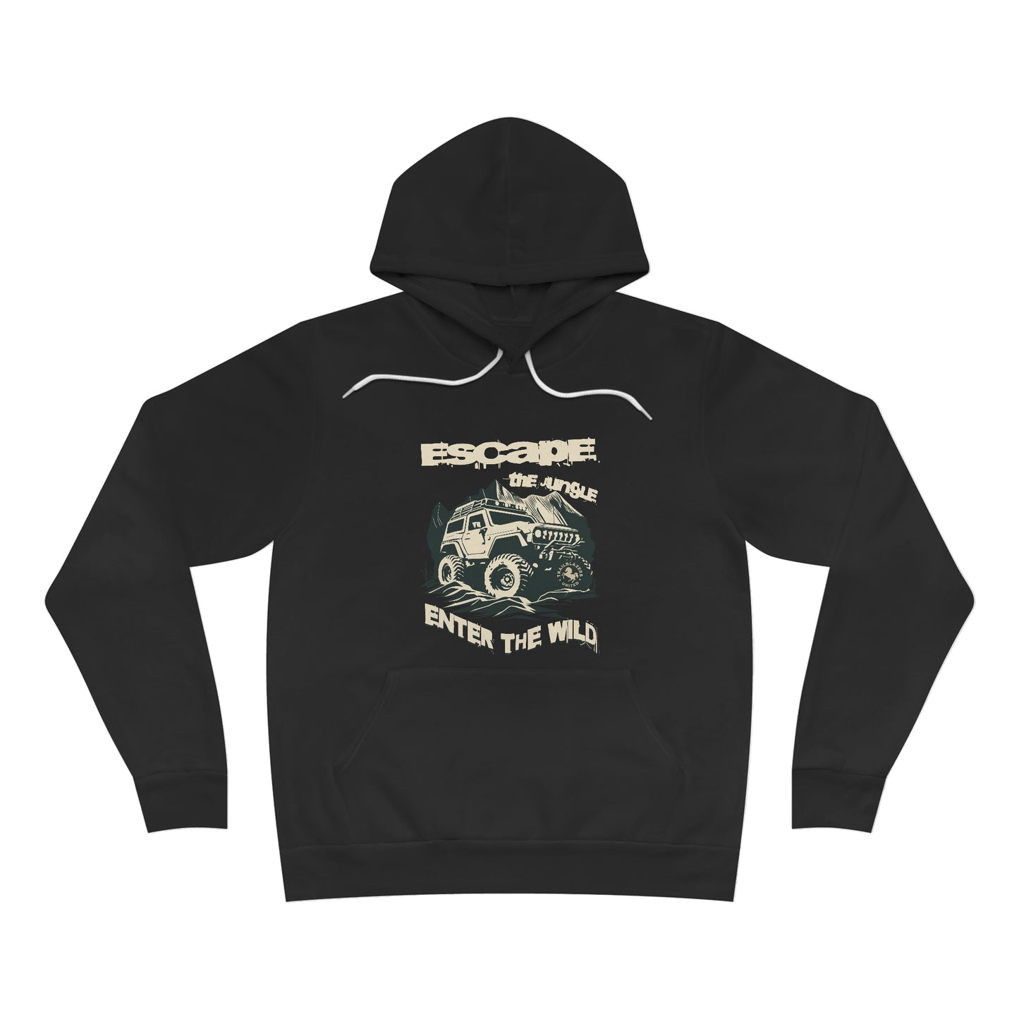 Unisex Heavy Blend Hooded Sweatshirt, Escape The Jungle Enter the Wild