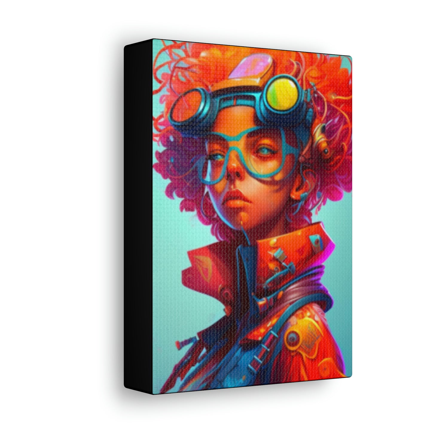 Futuristic Artist- Canvas